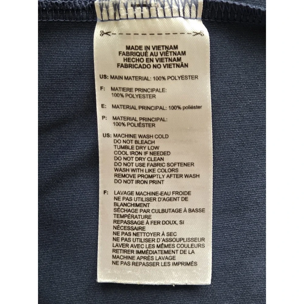 Adidas Mens 2XL Polo Shirt Blue Climalite Golf Short Sleeve Performance Athletic